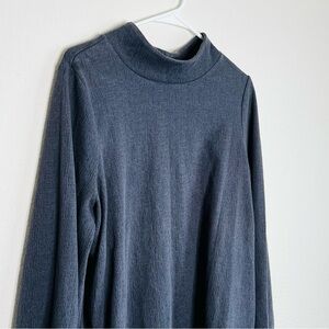 Old Navy Gray Mock Neck Top